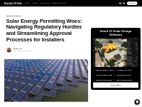 Solar Permitting Solutions: Streamlining Approvals for Installers