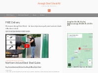 Armagh Steel Sheds NI - Metal   Steel Garden Sheds For Sale