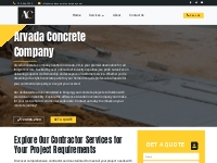 Home | Arvada Concrete Company | 720-966-2520