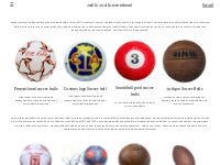 Soccer balls, footballs leather gloves by Asdi Ansi