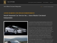 Aston Martin Cincinnati Independent - Service, Repair, and  Restoratio