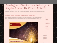 Astrologer JD Shastri - Best Astrologer in Punjab - Contact Us +91-991