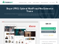 Shoper (PRO): Optimal WordPress/WooCommerce Theme