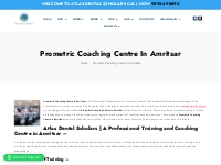 Prometric Coaching Centre in Amritsar | Atlas Dental Scholars