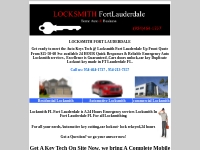 Locksmith Fort Lauderdale call Today! 954-464-1737