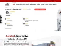 Auto Repair Portland, OR - Car Service | Comfort Automotive