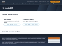 AWS Support and Customer Service Contact Info | Amazon Web Services