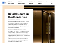 BiFold Doors in Hertfordshire