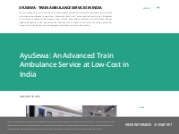 AyuSewa: An Advanced Train Ambulance Service at Low-Cost in India