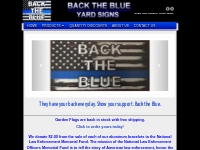 Home - Buy Back The Blue Yard Signs