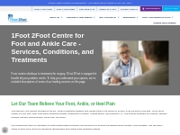 1Foot 2Foot Centre for Foot and Ankle Care - Services