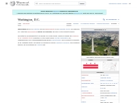 Washington, D.C. – Boarische Wikipedia