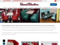 Diner Booth Sets - Restaurant Booths, Retro Dining Booth - Tables and 