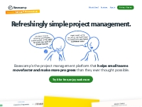 Basecamp: Project management software, online collaboration