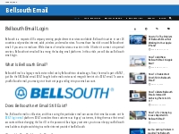Bellsouth Email Login | Bellsouth.Net | 1(855) 570-5971