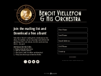 Join the mailing list and Download a free album!