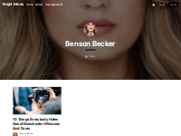 Benson Becker - Bright Minds