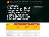 Directory Submission - Real human niche target quality website traffic