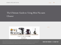 The Ultimate Guide to Using Mini Vacuum Cleaner