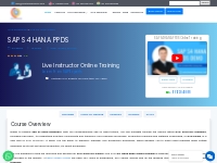 Sap S4 Hana | Sap S4 Hana Ppds Training Online | Sap Ppds