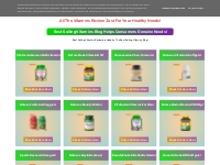 Best Selling Vitamins Blog