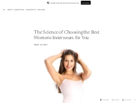 The Science of Choosing the Best Womens Innerwears for You   Best Shop