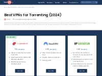 Best VPNs for Torrenting (2024) - bestvpn.org