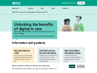Unlocking the benefits of digital in care | Digitising Social Care