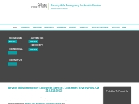 Beverly Hills  Emergency Locksmith Service | Locksmith Beverly Hills, 