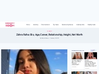Zahra Faiha: Bio, Age, Career, Relationship, Height, Net Worth