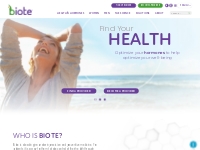 Address Hormone Imbalance with Biote Hormone Replacement Therapy