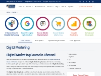 Digital Marketing Course in Chennai | Digital Marketing Training in Ch