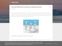 How to Buy CBD Oil Online in Australia: A Comprehensive Guide