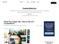  			Art Events For Artists - ArtWeb Blog