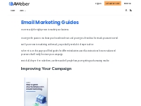 Email Marketing Guides | AWeber