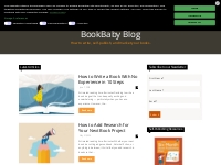 BookBaby Blog | Book Writing Tips | How To Publish A Book