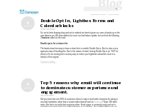  | Amazingly Simple Email Marketing and Newsletters!