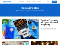 Comrade Blog - Daily Tips To Earn   Save Money Online