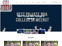 Best BBA College in Meerut| Best BCA College in Meerut -