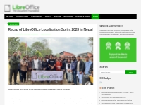 Recap of LibreOffice Localization Sprint 2023 in Nepal - The Document 