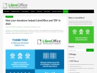 How your donations helped LibreOffice and TDF in 2023 - The Document F