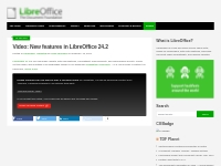 Video: New features in LibreOffice 24.2 - The Document Foundation Blog