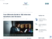 Your Ultimate Guide to SQL Interview Questions and Answers - Education