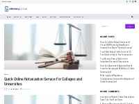 Quick Online Notarization Service For Colleges and Universities - eNot