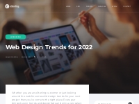 Web Design Trends for 2022 -