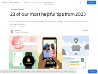 Google's most helpful tips of 2023: Save time, money and more