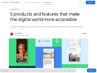 5 products and features that make the digital world more accessible