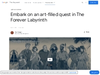 Embark on an art-filled quest in The Forever Labyrinth