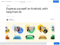 Express yourself on Android, with help from AI