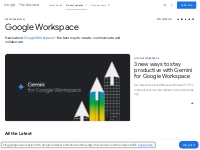 News and updates on Google Workspace | Google Blog